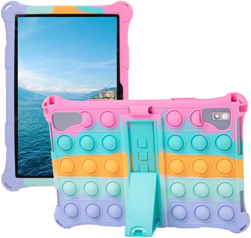 AKNICI Funda para TECLAST P20HD/M40/M40 Pro/M40S,Blackview Tab12/Tab11/Tab10 Pro/Tab10/Tab9/Tab8,YESTEL T5/X11,BENEVE 10,Oangcc A6,AUZMAI 10,ZONMAI MX2,LNMBBS 10,DUODUOGO S1,AOYODKG 10, Rosado