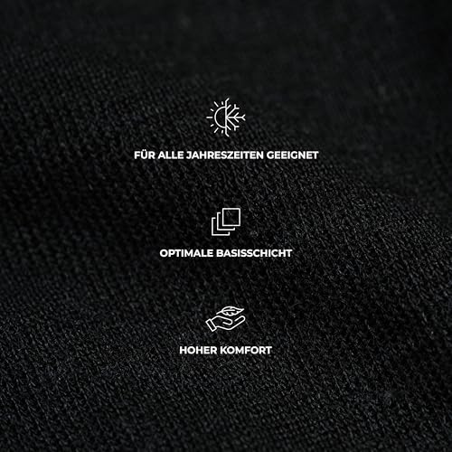 Dilling Damen Merino Wolle Trägertop Schwarz 38 – Unterhemd Aus 100% Bio Merinowolle – Atmungsaktives Top Mit Trägern Ohne Superwash – Nachhaltige Damen Unterwäsche - Schwarz 38