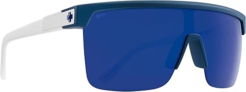 SPY Flynn 5050 Matte Blue Matte WHT - Happy GRY Grn Espejo Azul