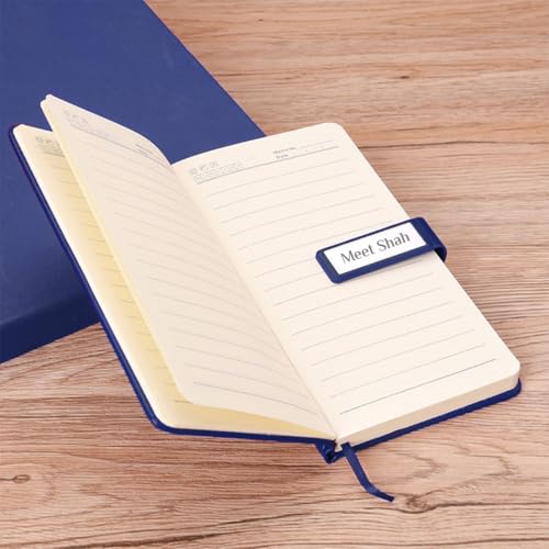 Image of Giftana Personalized Diary with Pen, Coffee Tumbler with Name, 3 in 1 Diary, Pen, Tumbler, Personalized Gifts for Husband Birthday, New Year Corporate Gifts for Employee (Blue 4)