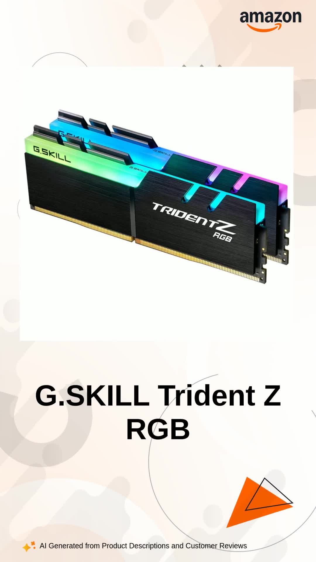 Amazon.in: Buy G.Skill Trident Z RGB 32GB (2 * 16GB) DDR4 3200MHz
