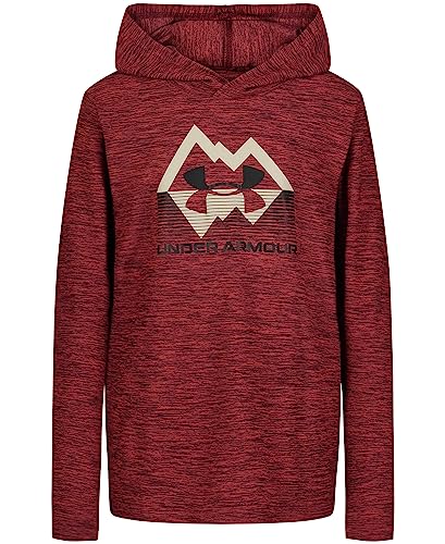 Image of Under Armour Boys' Pullover Hoodie Sweatshirt, Soft & Comfortable Fleece, Outdoor Collection