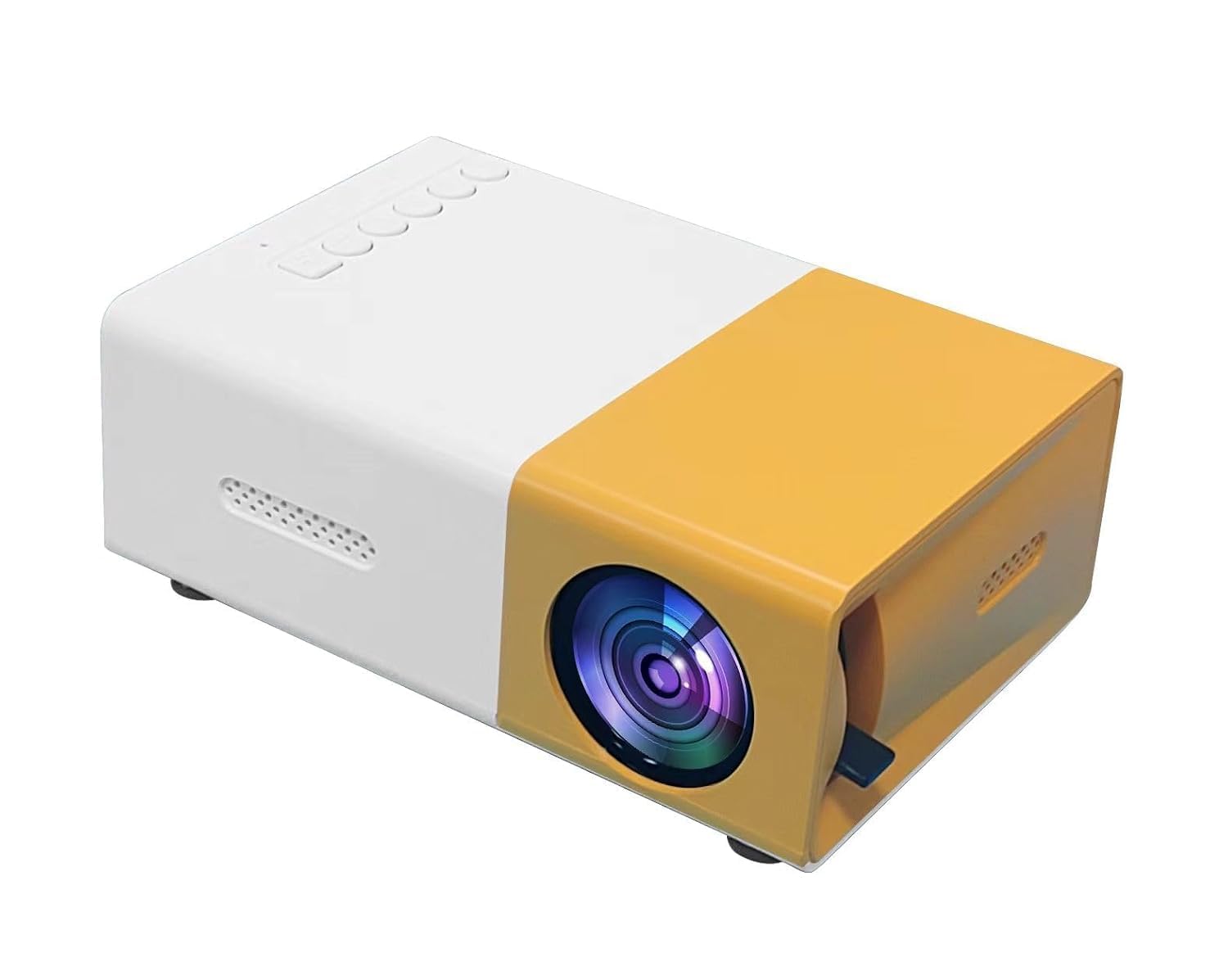 Mini Portable Projector with 180° Rotation & Remote | Wi-Fi & Bluetooth Auto Keystone Correction Ultra-Quiet ≤25dB Outdoor & Bedroom Use Smart Home Theatre (LED Projector)-image-17
