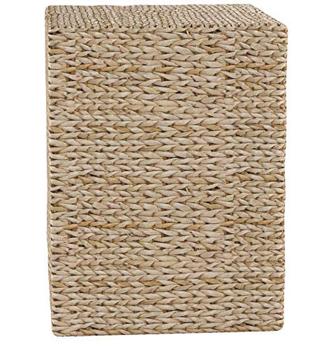 Oriental Furniture Rush Grass Square Coffee Table - Natural - Image 4