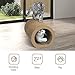 Aibuddy Katzenkratzer, Tunnel, Katzenkratzmatte, Bett-Lounge mit Katzenminze, robuster Karton & Konstruktion (50 x 33 x 30,5 cm)