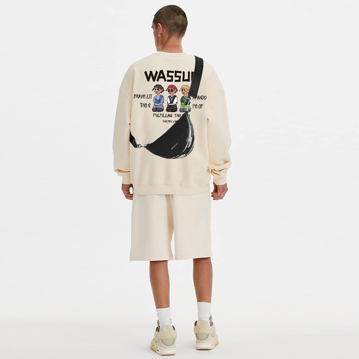 BESMART Waterproof Crescent Bag Dumpling Bag for Women, Women's Crossbody Bag Trendy Shoulder Bag Triangle Shape Denim Bag - Image 4