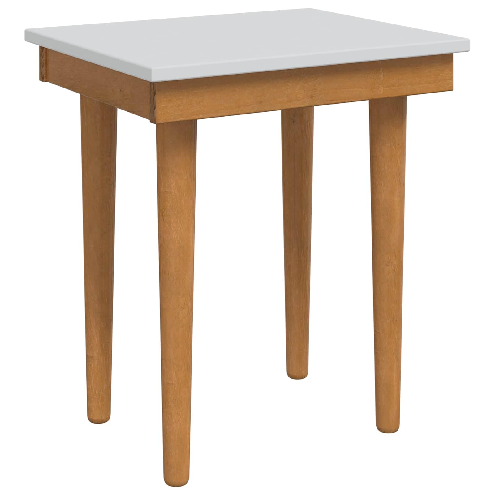 Set Tavolo da Trucco FAUSKE bianco con specchio e sgabello, 76 x 50 x 143 cm, mobiletto con cassetti e portaoggetti, organizzatore compatto per camera da letto e spogliatoio