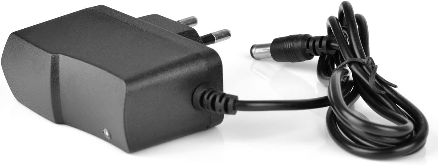 5V 1A DC Power Supply DC 5V Wall Plug Power Adapter with 1.2 Meter Cable,5.5x2.5mm DC Tip for Routers,Camcorder,DVR,Receiver,Camera,Battery Chargers,Converters,Black