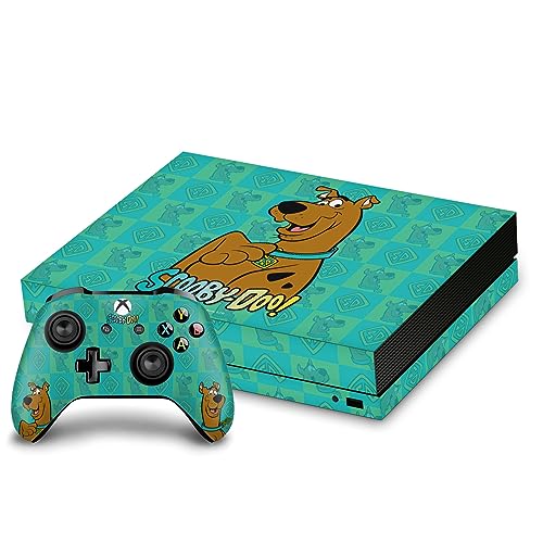 Vinyle Autocollant Xbox One X Scooby-Doo Peau Protection Console Accessoire Jeu