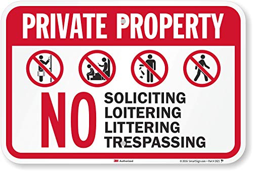 Panneau private property réfléchissant diamant de qualité supérieure pour extérieur