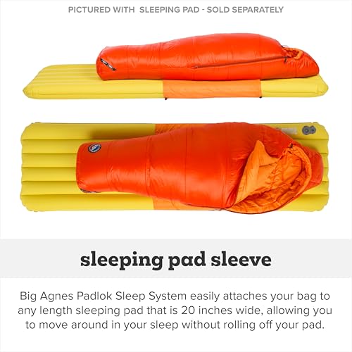 Big Agnes Saco de Dormir para Niños y Jóvenes, 20 Grados Fahrenheit miniatura 5