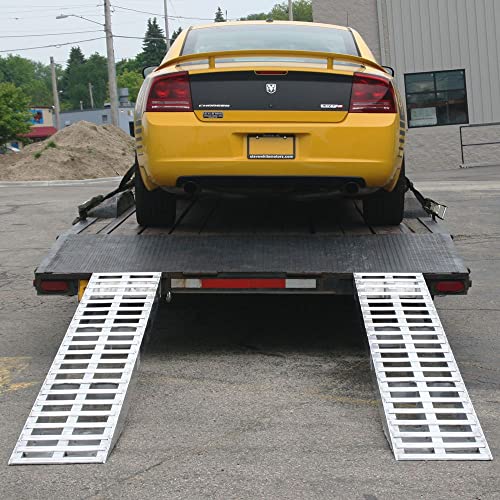 Rampas metálicas para carga de trailer 16 pies 5000 lb miniatura 3