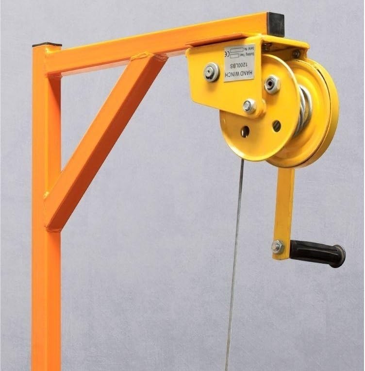 Soporte y winch manual para aire acondicionado 3HP 20m miniatura 5