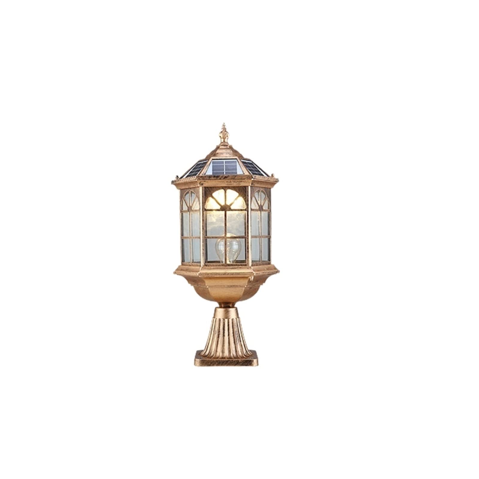 Éclairage décoratif de jardin par lampe à colonne moderne en aluminium pour patio et allée