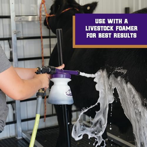 Weaver Leather Mild Shampoo, Gentle, Effective Coconut-Based Hide, Hair and Wool Shampoo, Daily Use, Cattle Show Supplies, 1 Gallon by Weaver Leather - Image 4