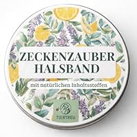 Tiertreu® Zeckenhalsband für Katzen - 2er Pack - Länge 38cm - wirksamer Schutz gegen Zecken und Flöhe - wasserfest und mit natürlichen Inhaltsstoffen – natürlichen Ölen