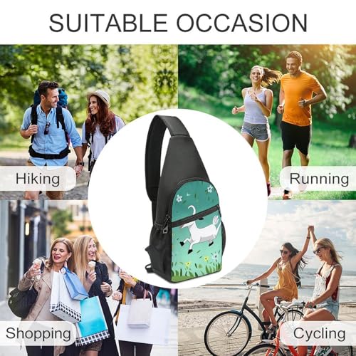 Mochila deportiva tipo bolso de cuerpo para hombre y mujer miniatura 6