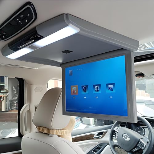 Lettore video MP5 montato a soffitto, schermo TFT 1080p con altoparlanti integrati per intrattenimento sul sedile posteriore