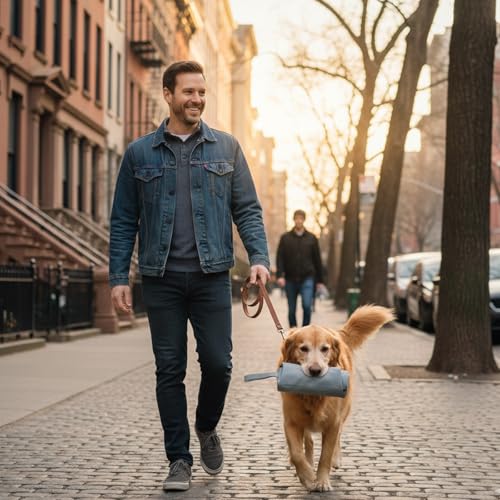 ZaoGoin Futterbeutel Hundetraining, 2 Stück in Grau und Schwarz, Dummy Hundetraining, Futterdummy Hunde, Apportierbeutel Für Hunde, Leckerlitasche Für Hunde, Ideal Für Training, Outdoor Und Sport