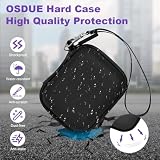 OSDUE Śliczne etui ochronne na cyfrowego zwierzaka Bitzee, torba do przenoszenia interaktywnej zabawki, dla dzieci, wodoodporne, odporne na wstrząsy, przenośne, mini, A, fioletowe