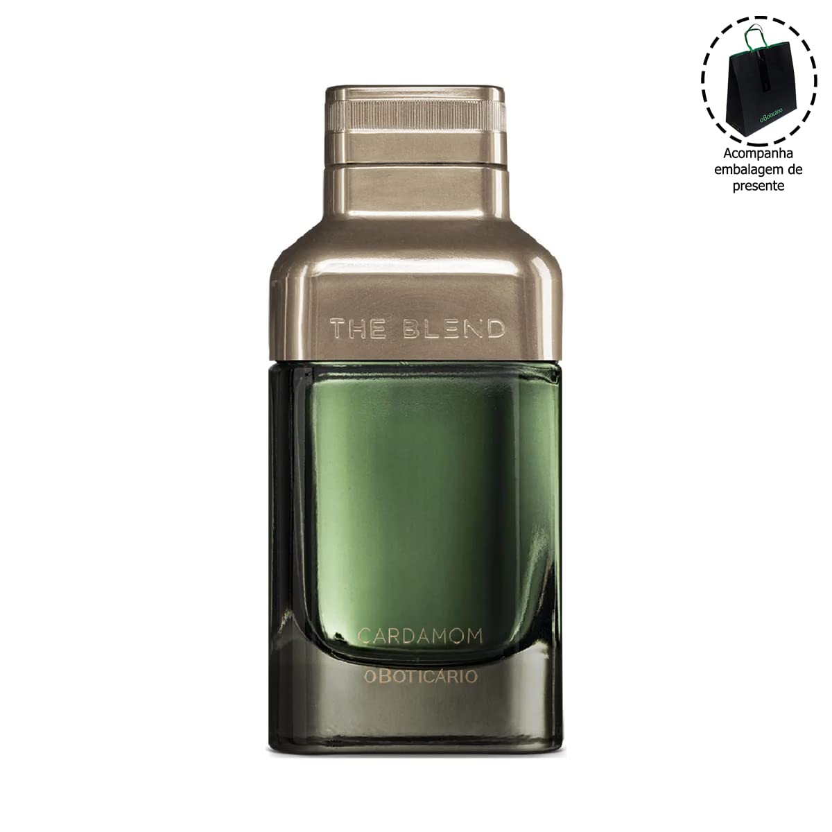香水(男性用) OBOTICARIO THE BLEND CARDAMOM 100ml The Blend Cardamom Eau De Parfum 100ml O Boticário | Amazon.com.br