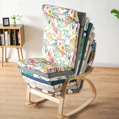 Coussin de rechange pour fauteuil, doux, antidérapant, épais, rembourré, en coton, déhoussable, pour chaise Poang