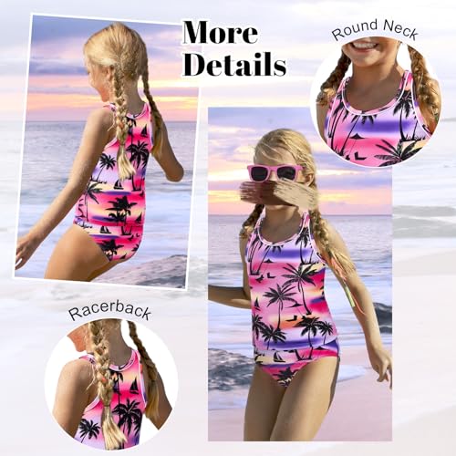 Century Star Girls Tankini Swimsuit UPF 50+ Racerback Bathing Suit for Teen Girls 2 Piece Swimsuit Summer Beach Swimwear4