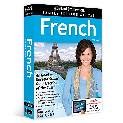 Learn French: Instant Immersion Family Edition Language Software Set  - 2016 Edition #TOP26