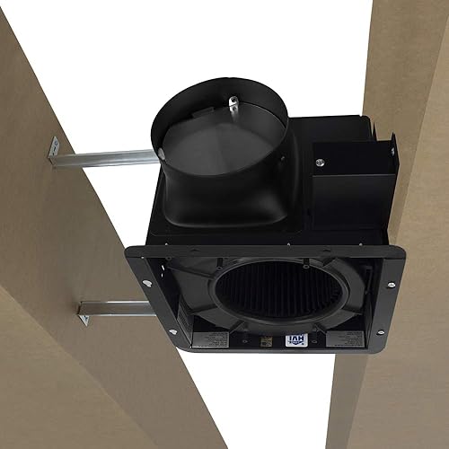 Miniatura 8 de BV Ventilador de baño ultra silencioso para ventilación y escape de baño, ventilador de techo de baño, remodelación residencial, ventilador de