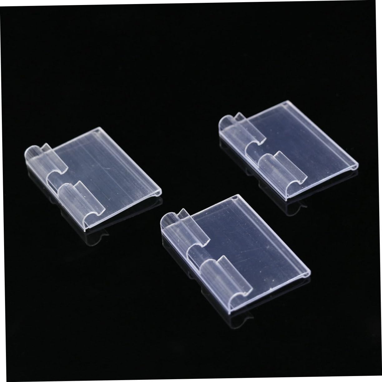 OSALADI 4 Set Supporti Per Cartellini Per Supermercati E Negozi Abbigliamento 50 Pezzi*4