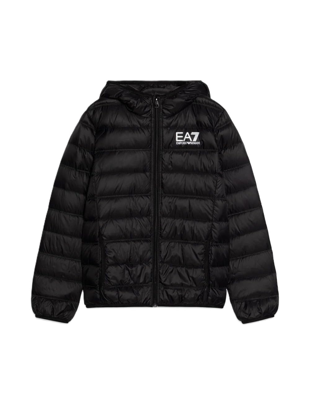 EA7 Daunenjacke Schwarz/Weiß 8NBB05-BNGPZ