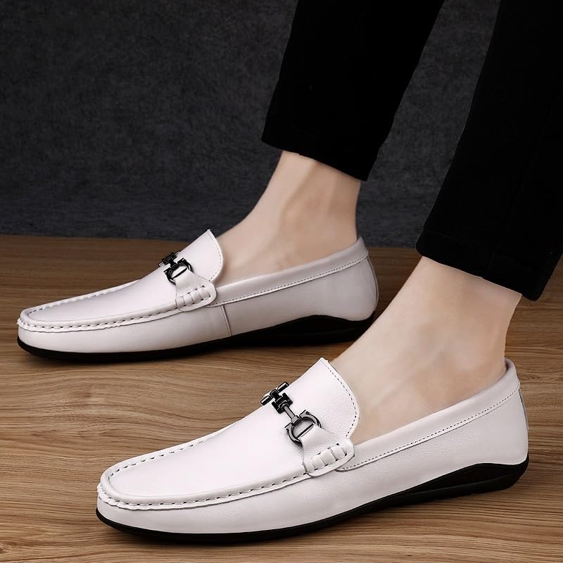Mens Fashion Dress Sneakers Men's Slip On Lightweight Casual Walking Loafers Shoes2