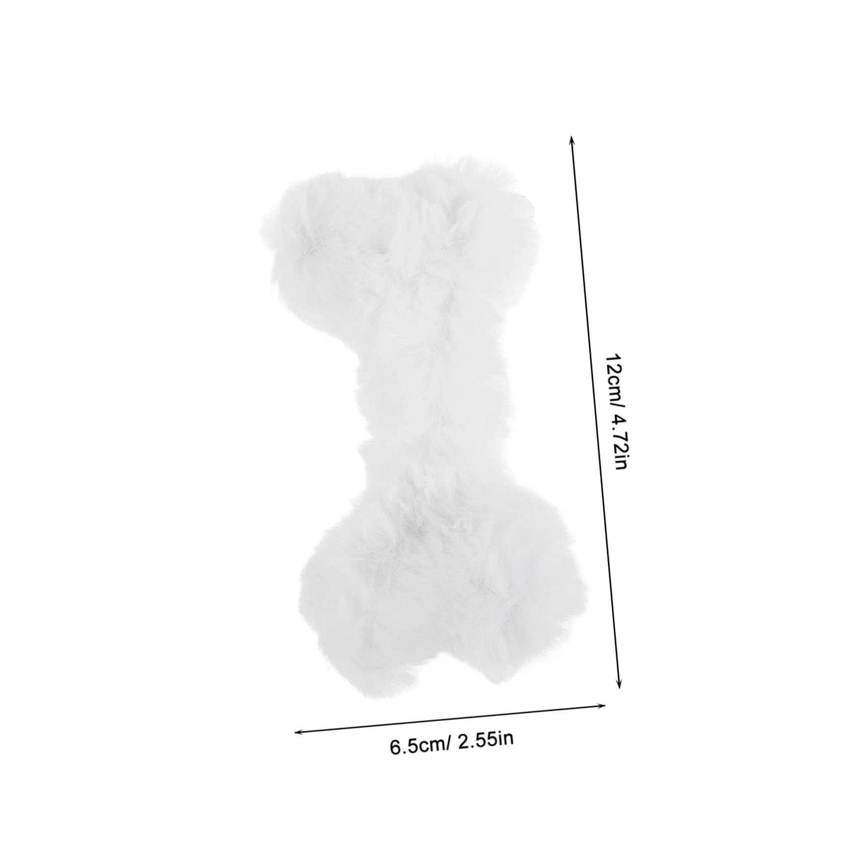 SUPVOX Plush Keyring Accessory Dog Shaped Keychain for Girls Cute Keychain Plushies for Backpack