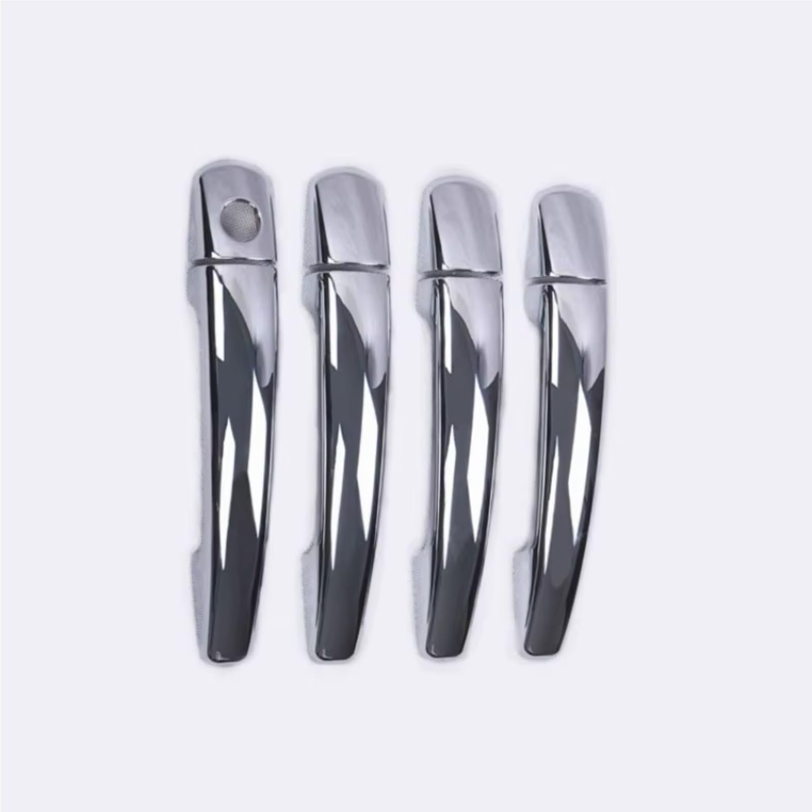 Zcxfdthf Chrome Door Handle Covers Part Compatible With C&Itroen For C4 2004-2010 For C6 2005-2010 Car Door Handle Cover Trim Styling Accessories Set(Chrome)