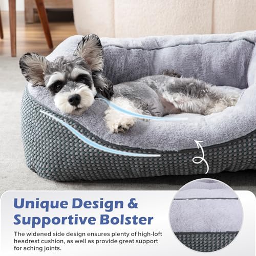INVENHO Medium Dog Beds for Medium Dogs Washable — alternate color or size variant on Amazon