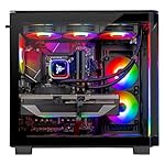 Skytech Gaming King 95 Gaming PC, AMD Ryzen 7 9800X3D 4.7GHz, AMD RX 9070XT 16GB VRAM, 2TB Gen4 NVMe SSD, 32GB DDR5 RAM 6000, 850W Gold ATX 3 PSU, 360 ARGB AIO, WI-FI 5, Windows 11, Desktop - Image 2