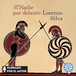 Diseño de la portada del título Nadie por delante