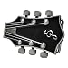 Buckle Rage Adult Unisex Guitar Music Headstock Musician Base Belt Buckle Black