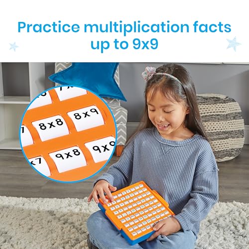 Tableau de multiplication interactif Learning Resources à cadran rotatif ludique