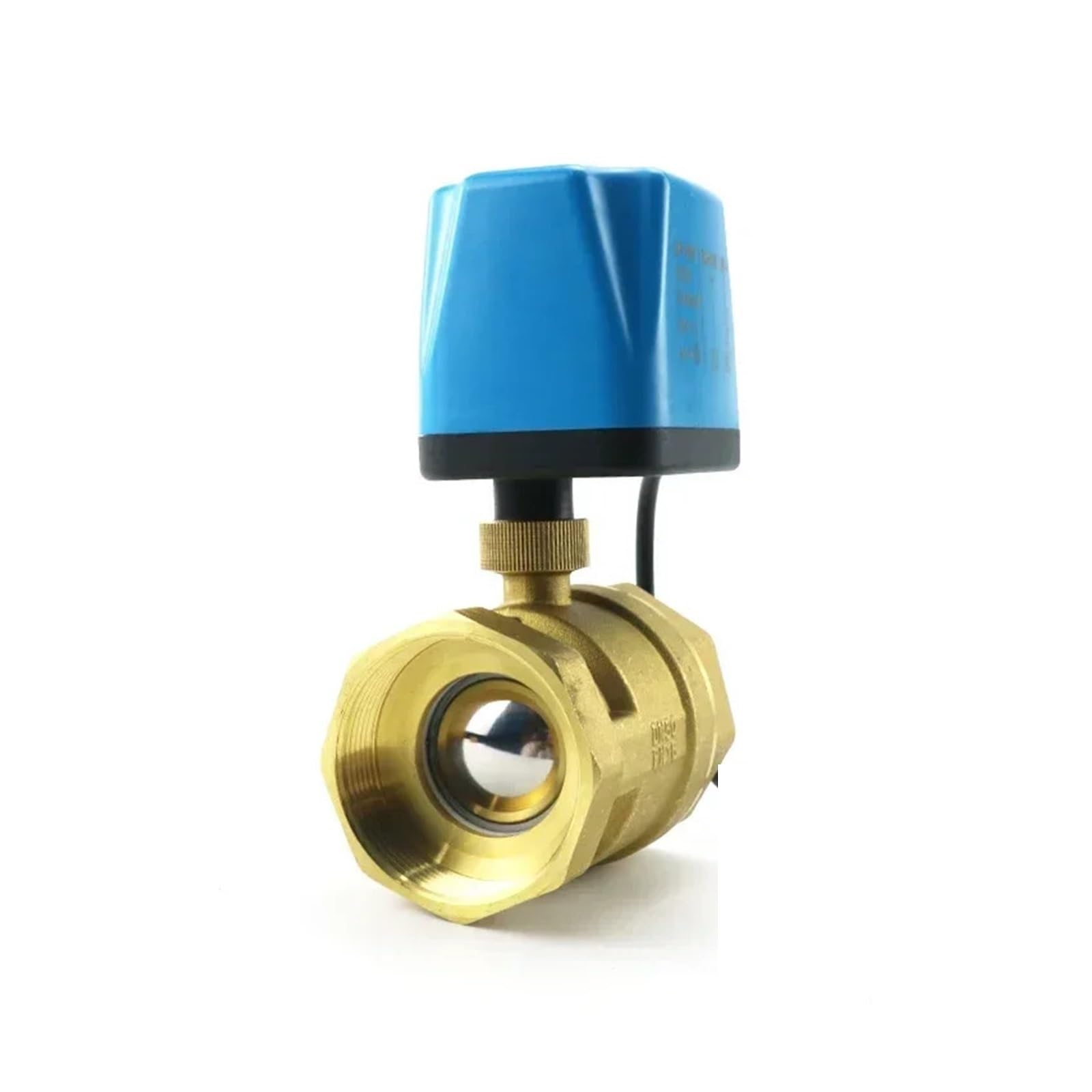 Valvola a sfera, Smart 1/2 "3/4" 1 "2" Valvola A Sfera Motorizzata Normalmente Chiusa 220 12V 24V Elettrovalvola Elettrica In Ottone A 2 Fili DN15 DN20 DN25 DN32(1/2",AC220)