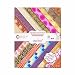 Paperhues Pink-Yellow-Brown Decorative Paper Pad 8.5x11", 40 Sheets. Forever Collection. Specialty Handmade Origami Papers for Gift Wrap, Cards, Scrapbooking, Decor, Art & Craft. Celebration Pad.