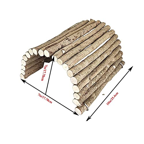 KSK-Flexible-Wood-Hideout-Extra-Large-House-Tunnel-Ramp-Bridge-Tube-for-Guinea-Pigs-Ferrets-Hedgehogs-Chinchillas-Small-Rabbits-and-Other-Small-Animals-Accessories-Toys-and-Supplies