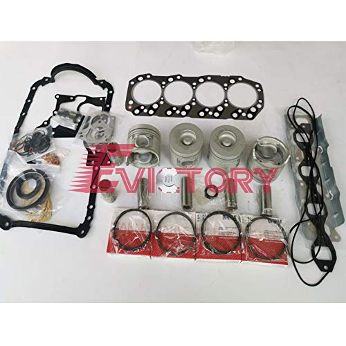 Joint moteur Isuzu 4JJ1 et pistons de haute précision pour reconstruction