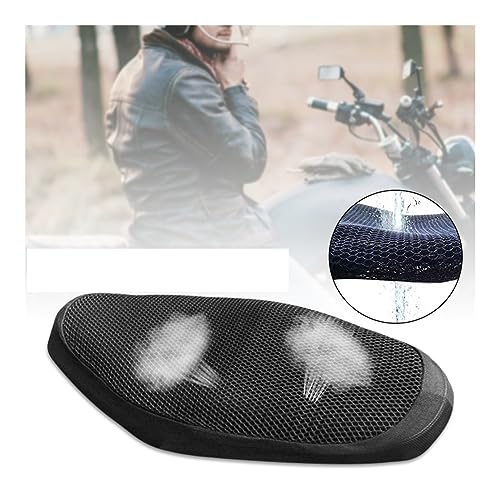 Housse de siège scooter imperméable et coussin de moto ventilé