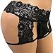 Cambkatl Men's Sissy Lace Panties Sexy Underwear Boxer Briefs Pouch Underwear Lingerie G-String Panties