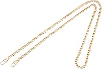 Vista 9 de Correa de cadena para bolso, 4 piezas de diferentes tamaños, correas de cadena para bolso, correas de cadena de metal para bricolaje de bolso