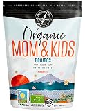Infusión Ecológica Mom & Kids - Te Relajante y Digestivo sin Teína para Dormir Bien - Te Afrutado con Rooibos, Melisa, Hinojo, Zanahoria, Tila, Alchemilla, Pasiflora, Frambuesa, 100g – VITSTORM