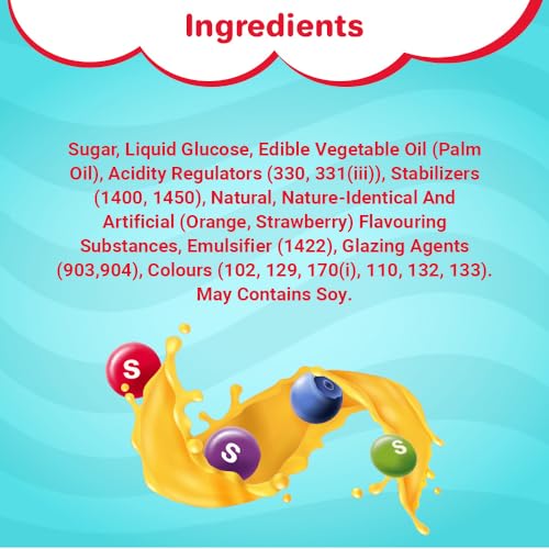 Image of Skittles Original Chewy Fruit Candy Pack | Bite-Size Fruit Candies | Delicious Fruity Flavours (Lemon, Apple, Grape, Strawberry, Orange)| Imported Candies|27.3 g | Pack of 8