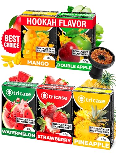 V[V t[o[ 50g×5Zbg Mango/Double Apple/Watermelon/Strawberry/Pineapple shisha flavor 120Z_ tbJ{Ept[o[ SOK tricase V[Vt