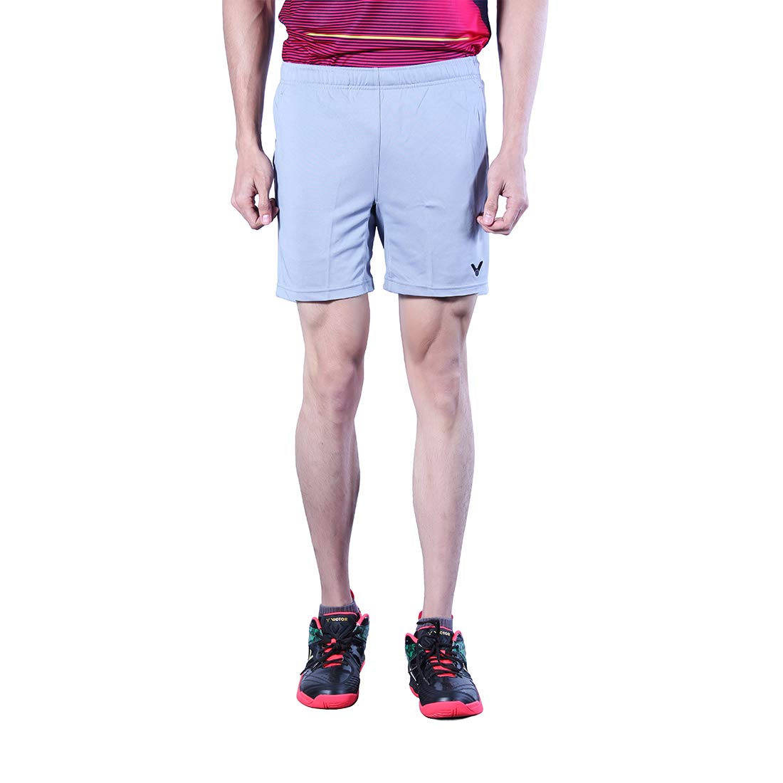 VICTOR Tournament Series Men Shorts (AR-6099) (Grey, 2XL)-image-43